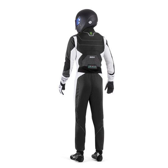 Traje de carreras Sparco X-Light FULL EFFICIENCY negro (FIA)