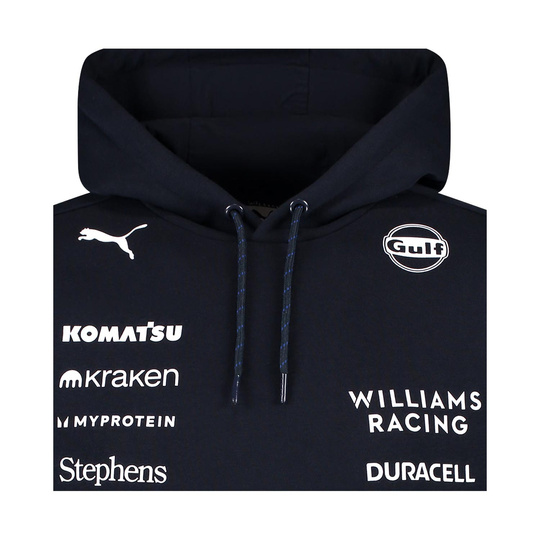 Sudadera con capucha Team Williams Racing 2025 para hombre