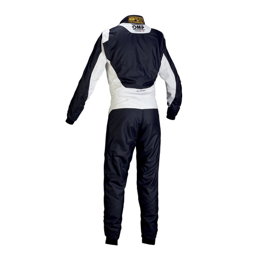 Traje de carreras OMP ONE S MY20 negro (homologación FIA)