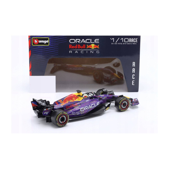 Modelo 1/18 Max Verstappen RB19 Las Vegas GP Red Bull Racing