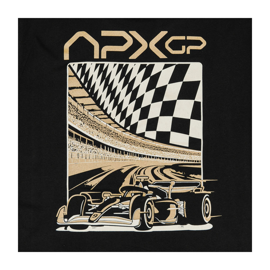 Camiseta de hombre Race Ready Apex GP 2025 negro