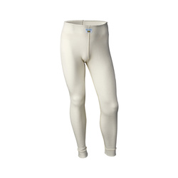 Pantalones OMP FIRST ecru (homologación FIA)