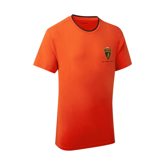 Camiseta para hombre Squadra Corse Lamborghini 2024 naranja