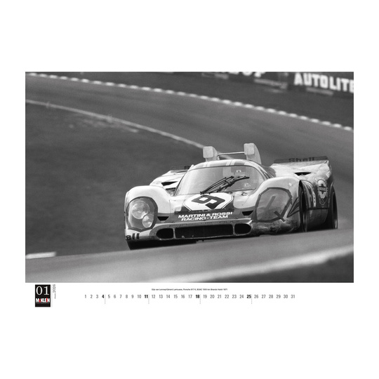  Calendario de pared Motorsport Classic McKlein 2026
