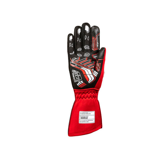 Guantes de carreras Sparco ARROW+ rojo (FIA)