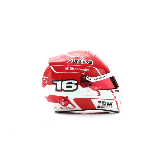 Casco de Charles Leclerc de la Scuderia Ferrari 2025, escala 1:5
