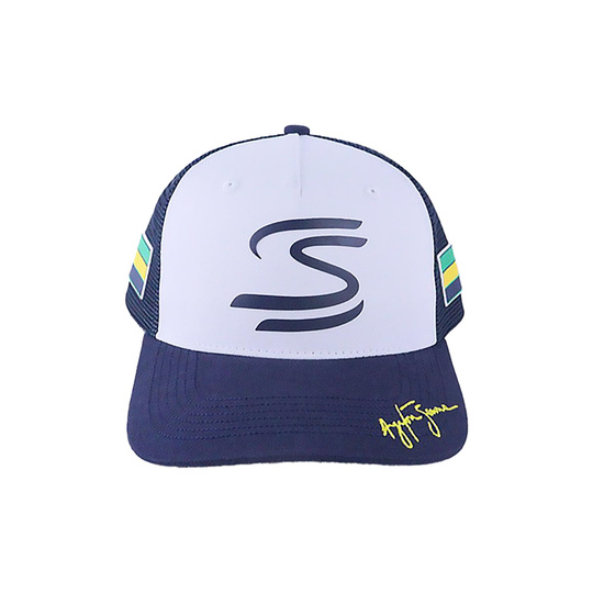 Gorra de béisbol Trucker Ayrton Senna F1 2025