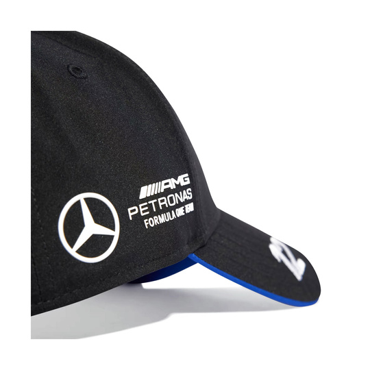 Gorra de béisbol para hombre Kimi Antonelli Mercedes AMG F1 2025 negro
