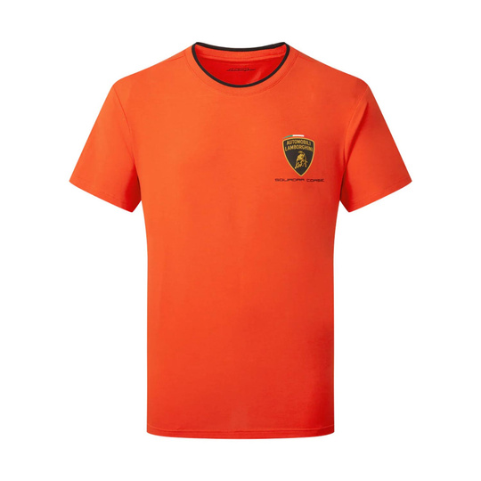 Camiseta para hombre Squadra Corse Lamborghini 2024 naranja
