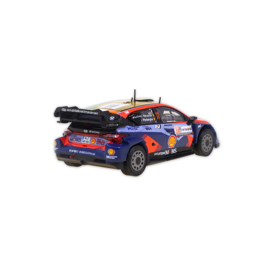 Modelo de coche 1:43 Rally Sardegna Hyundai Motorsport