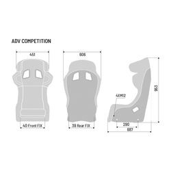 Asiento Sparco ADV COMPETITION (FIA)