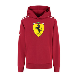 Sudadera infantil Shield roja Ferrari F1 2025