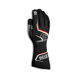 Guantes de carreras Sparco ARROW MY20 negro (homologación FIA)