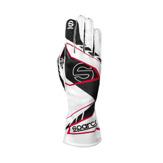 Guantes de karting Sparco K-ARROW+ 8877-2022 blanco (FIA)
