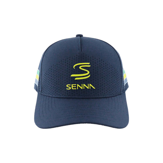 Gorra de béisbol Leisure Ayrton Senna F1 2025 azul marino