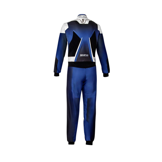 Traje de karting Sparco Prime K 8877-2022 azul-blanco (FIA)