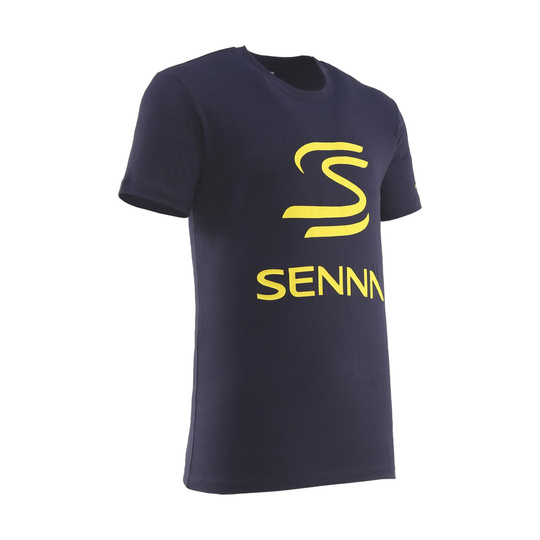 Camiseta Legacy Logo Ayrton Senna F1 2025 para hombre 