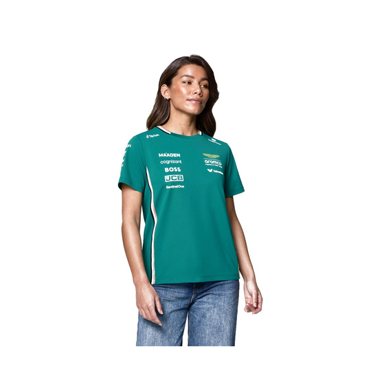 Camiseta Team Aston Martin F1 2025 para mujer