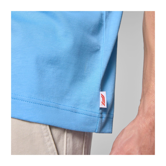 Camiseta Hombre Heritage Logo azul Formula 1 2025