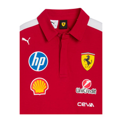 Polo infantil Team Scuderia Ferrari F1 2025