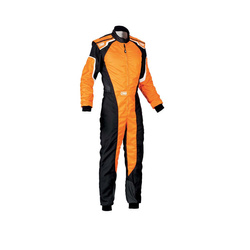 Traje de carreras OMP KS-3 MY19 naranja (homologación CIK FIA)