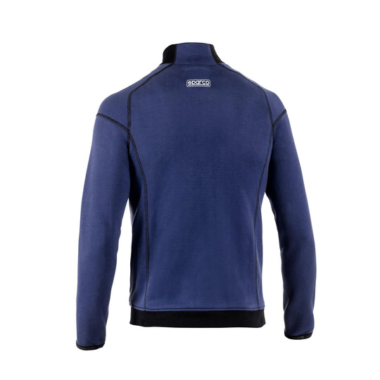 Sudadera de hombre Sparco Full Zip PRO azul marino