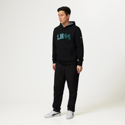 Sudadera con capucha para hombre Lewis Hamilton Black Mercedes AMG F1 