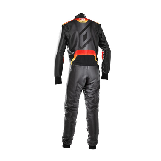 Traje de karting OMP KS-X Art 8877-2022 negro-rojo (FIA)
