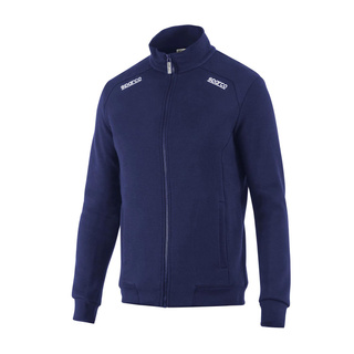 Sudadera de hombre Sparco Full Zip SL azul marino