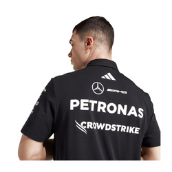 Polo hombre Team Mercedes AMG F1 2025 negro