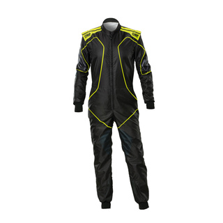 Mono de karting OMP KS-3X Art 8877-2022 negro-amarillo