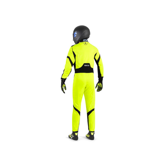 Traje de karting Sparco THUNDER amarillo (FIA)