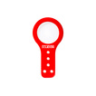 Gancho de remolque SPARCO FIA - 80 mm rojo