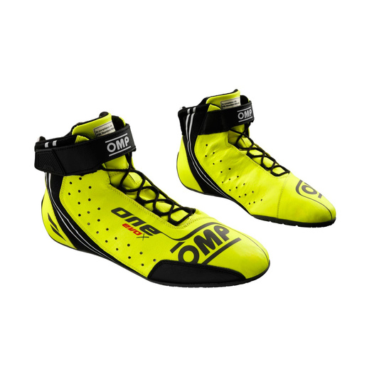Botines OMP ONE EVO X MY24 amarillo (FIA)