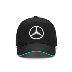 Gorra de béisbol negra para hombre Team Mercedes AMG F1 2024