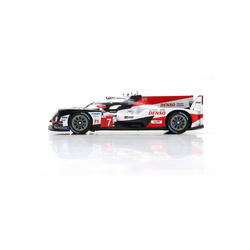 Lanzamiento del coche 1:43 No. 7 Toyota Gazoo Racing 2018