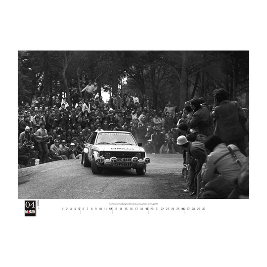  Calendario de pared Motorsport Classic McKlein 2026