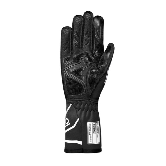 Guantes de karting Sparco K-TIDE+ 8877-2022 negro (FIA)