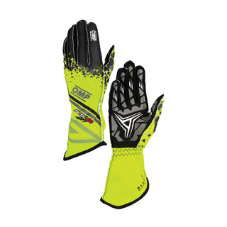 Guantes de karting OMP KS-2 ART my2025 amarillo