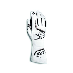 Guantes de carreras Sparco ARROW MY20 blanco/gris (homologación FIA)