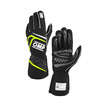 Guantes de carreras OMP FIRST MY25 negro/amarillo (FIA)