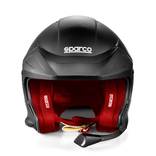 Casco Sparco Flux RJ-i negro/rojo (FIA)