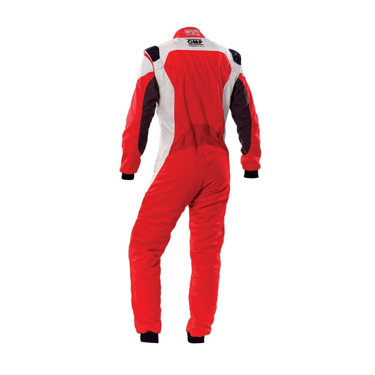 Traje de carreras OMP FIRST EVO MY20 rojo (homologación FIA)