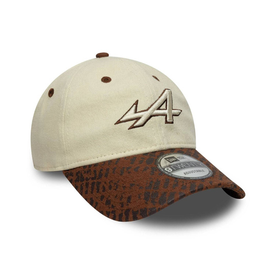 Gorra de béisbol Heritage Alpine F1 2026 marrón-blanco