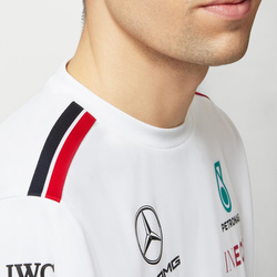 Camiseta de hombre Longsleeve blanco Team Mercedes AMG F1 