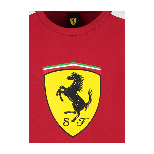 Camiseta infantil Shield roja Ferrari F1 2025
