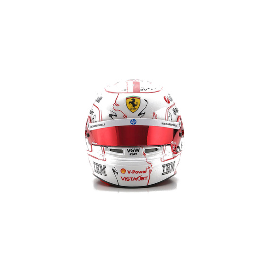 Casco de Charles Leclerc de la Scuderia Ferrari para el Gran Premio de Japan, escala 1:5