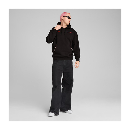Sudadera hombre Essential Relaxed Logo negra Formula 1 2025