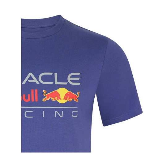 Camiseta para hombre Front Logo Red Bull Racing 2025 azul