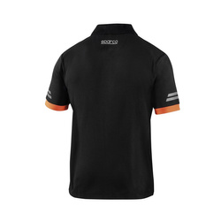 Polo de hombre Sparco TECH negro-naranja